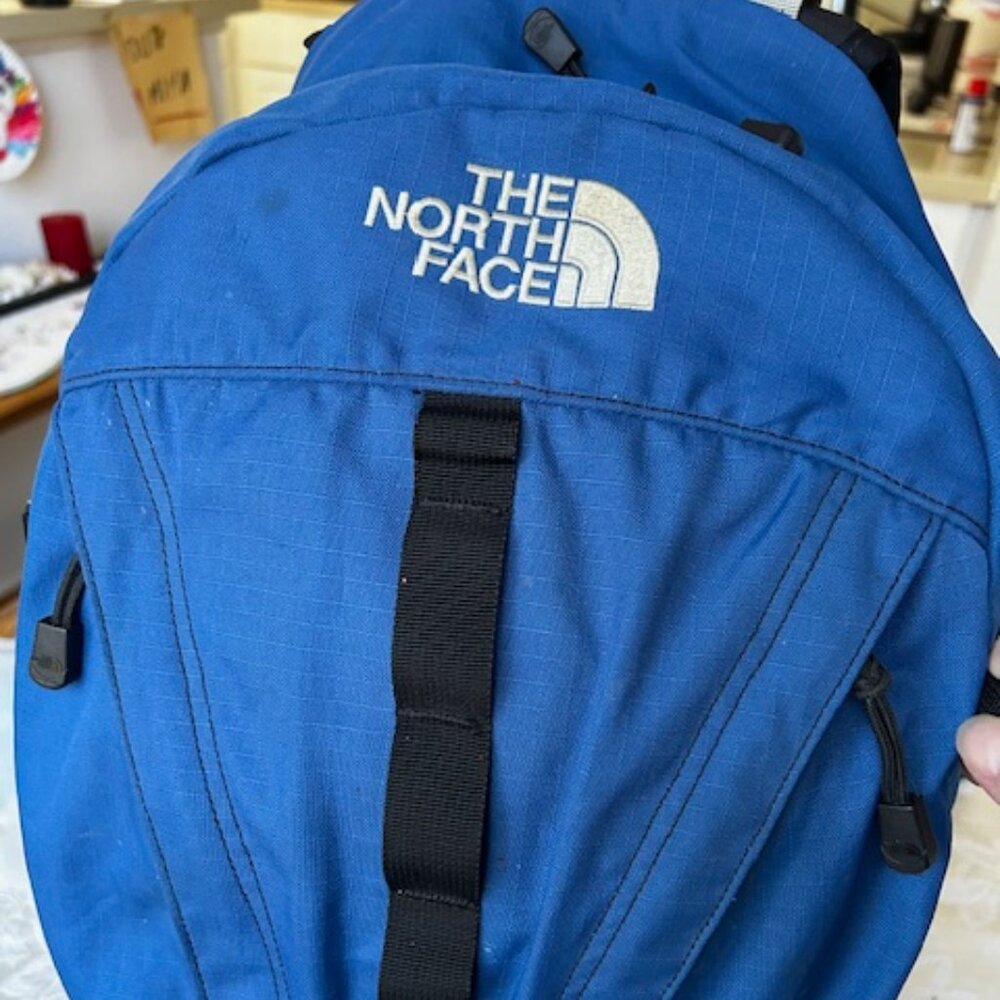 North Face Big Shot Backpack, Color Blue / Black